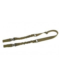 CS HEAVY DUTY 2-POINT/1-POINT BUNGEE SLING - OLIVE