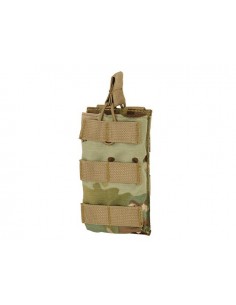 8FIELDS MODULAR OPEN TOP SINGLE MAG POUCH FOR M4 - MULTICAM