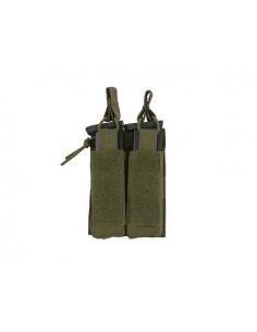8FIELDS OPEN TOP DOUBLE PISTOL MAG POUCH OLIVE