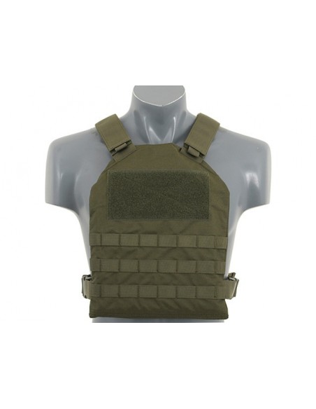 8FIELDS SIMPLE PLATE CARRIER WITH DUMMY SOFT ARMOR INSERTS - OD